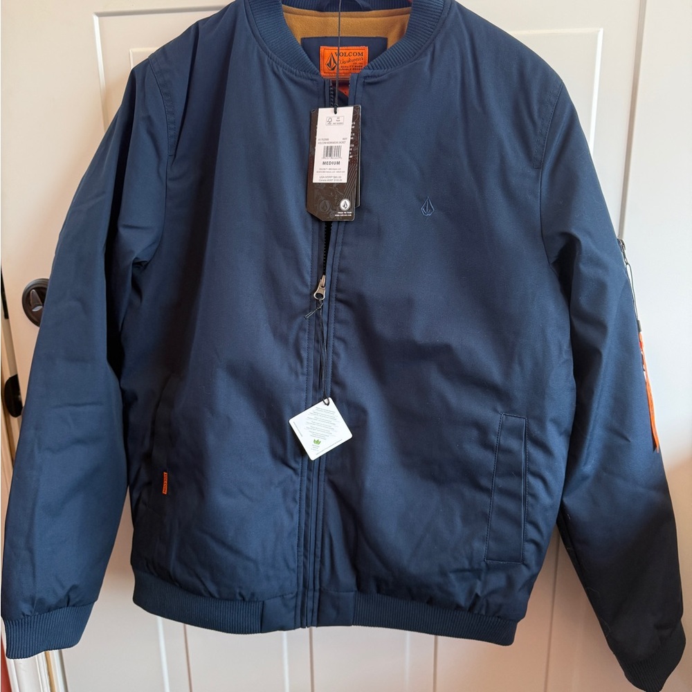 Volcom Navy Bomber Jacket